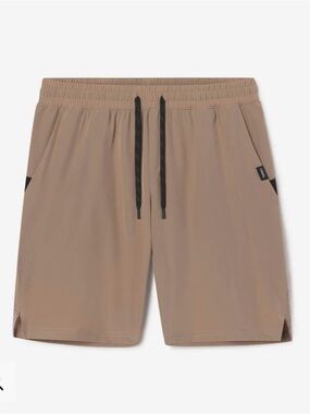 Unrl stride short dessert khaki- size xs